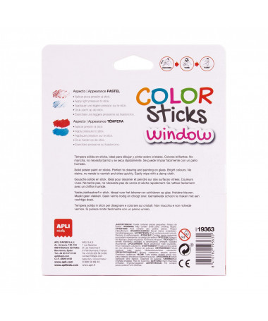 COLOR STICK WINDOW 1/6 APLI