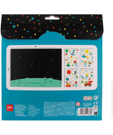 STICKERS GAME OUTER SPACE APLI