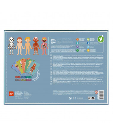 PUZZLE HUMAN BODY 1/240 APLI