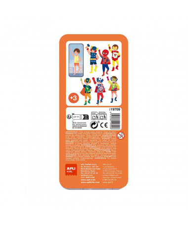 MAGNETIC MIX&MATCH SUPERHEROES APLI