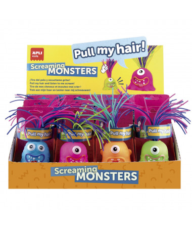 SCREAMING MONSTERS PULL MY HAIR APLI