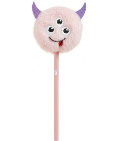 LAPS I THJESHTË POMPOM MONSTER BABY PINK MIQUELRIUS