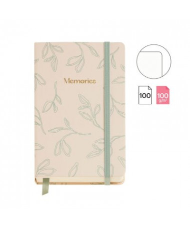 LOGBOOK A6 100fl WIND LEAVES MIQUELRIUS