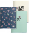 NOTEBOOK A5 1/3 DOTS HAPPY DAISES MIQUELRIUS