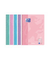 FLETORE A4 ME SPIRALE 80fl. / TOUCH OPTIK PAPER PASTEL OXFORD