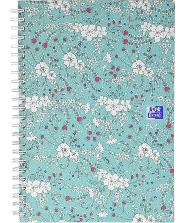 FLETORE A5 ME SPIRALE 60fl. / FLORAL OXFORD