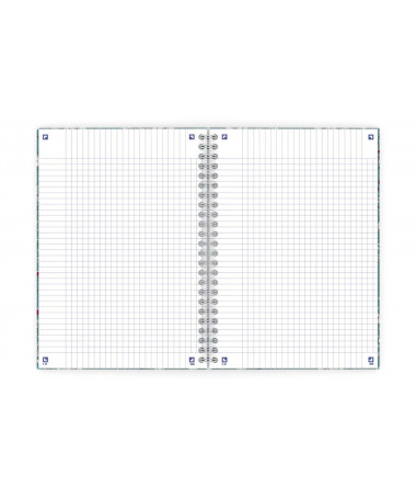 FLETORE A5 ME SPIRALE 60fl. / FLORAL OXFORD