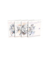 NOTEPAD A6 80fl. / BOHO SPIRIT MIX OXFORD