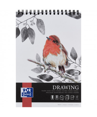 DRAWING PAD A3 30fl. 160gr ARTISTIC TWIN WIRE OXFORD