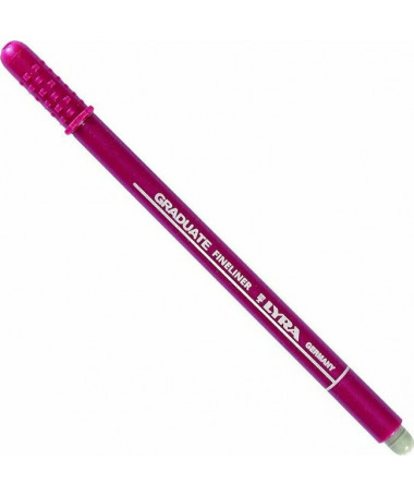 FINELINER GRADUATE PINK 0.5mm LYRA