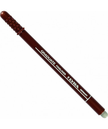 FINELINER GRADUATE INDIAN RED 0.5mm LYRA
