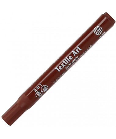 MARKER PËR TEXTIL BROWN NERCHAU