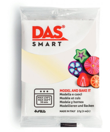 ARGJILË POLIMERIKE 57g WHITE PEARL DAS