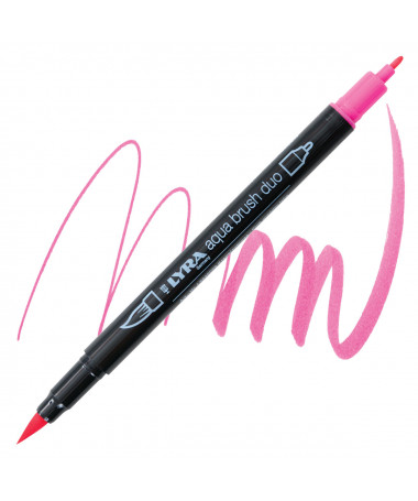 AQUA BRUSH DUO PINK MADDER LAKE LYRA