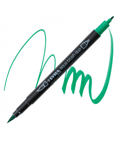 AQUA BRUSH DUO EMERLAD GREEN LYRA
