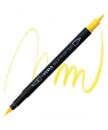 AQUA BRUSH DUO LEMON YELLOW LYRA