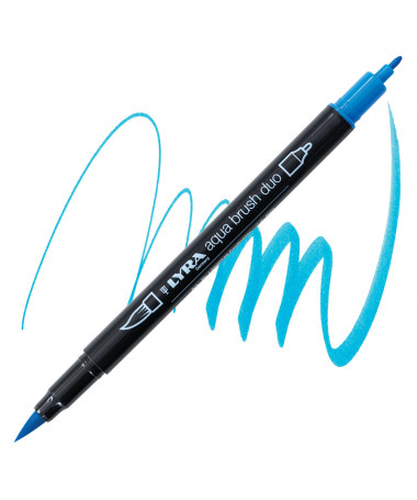 AQUA BRUSH DUO CERULEAN BLUE LYRA