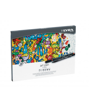 SET METALIK 1/20 HIGH QUALITY ART PEN/ LYRA