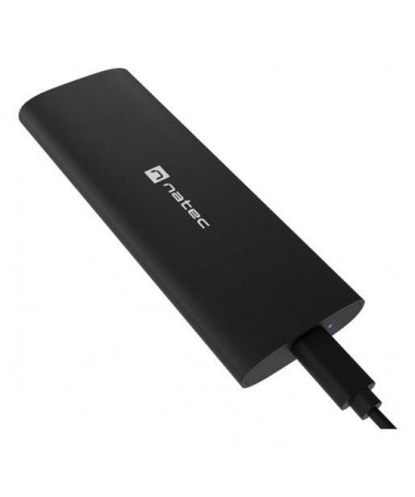 NATEC NKZ-2286 storage drive enclosure SSD enclosure Black M.2