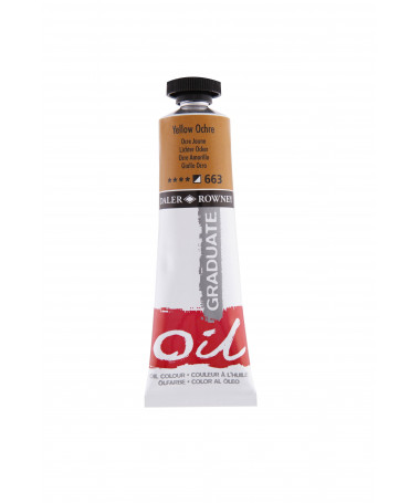 NGJYRA VAJI GRADUATE 38ML YELLOW OCHRE 663 DALER ROWNEY