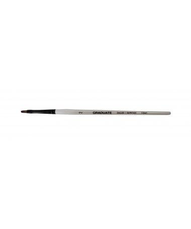 BRUSHË GRADUATE FILBERT SHORT HANDLE No.2 DALER ROWNEY