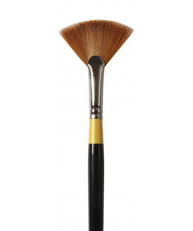 BRUSHË SYSTEM3 SERIES 46 FAN LONG HANDLE No.4 DALER ROWNEY