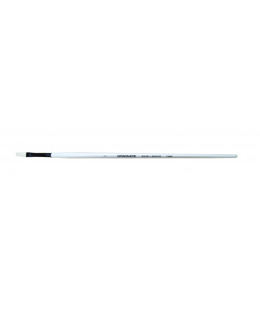 BRUSHË GRADUATE BRISTLE FILBERT LONG HANDLE No.1 DALER ROWNEY