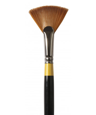 BRUSHË SYSTEM3 SERIES 46 FAN LONG HANDLE No.8 DALER ROWNEY