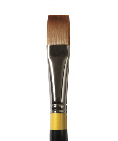 BRUSHË SYSTEM3 SERIES 41BRIGHT LONG HANDLE No.12 DALER ROWNEY