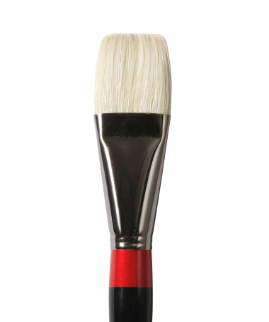 BRUSHË GEORGIAN SERIES 36 - SHORT FLAT, LONG HANDLE No.16 DALER ROWNEY