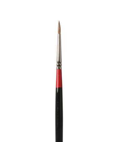 BRUSHË GEORGIAN SERIES 61 - SABLE ROUND, LONG HANDLE No.4 DALER ROWNEY