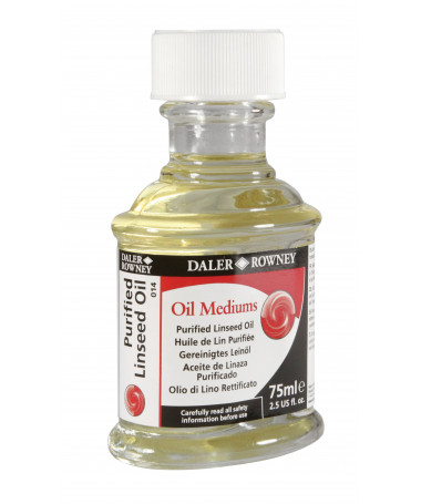 PURIFIED LINSEED OIL 75ML DALER ROWNEY