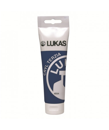 NGJYRË AKRILI TERZIA 125ML PRUSSIAN BLUE 4934 LUKAS