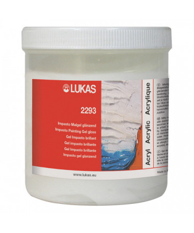 ACRYLIC IMPASTO PAINTING GEL GLOSS 250ML 2293 LUKAS