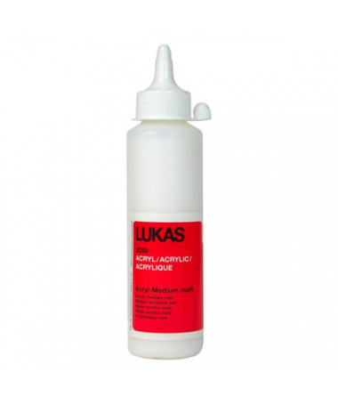 ACRYLIC MEDIUM MATT 250ML 2259 LUKAS
