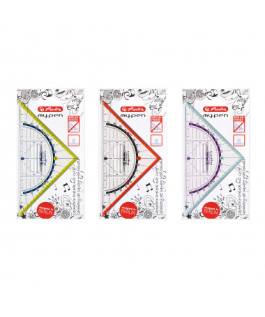 TREKËNDËSH GJEOMETRIK my.pen, 16cm HERLITZ