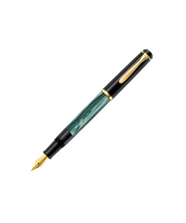 STILOGRAF CLASSIC M200, GREEN-MARBLED F PELIKAN