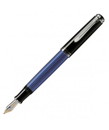 STILOGRAF SOUVERAN M405 F, BLACK-BLUE PELIKAN