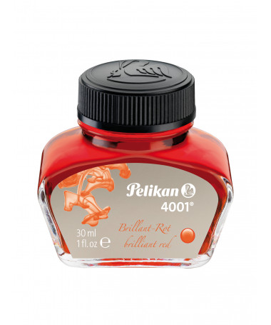 NGJYRË PËR STILOGRAF 4001, BRILLIANT RED 30ml PELIKAN