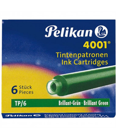 PATRONA PËR STILOGRAF 4001 TP/6, BRIILIANT GREEN PELIKAN