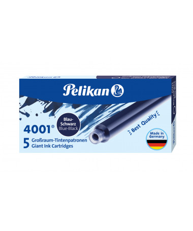 PATRONAPËR STILOGRAF - TË GJATË 4001 GPT/5, BLUE BLACK PELIKAN