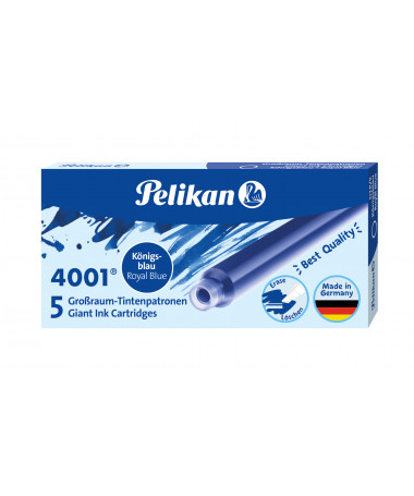PATRONA PËR STILOGRAF - TË GJATË 4001 GPT/5, ROYAL BLUE PELIKAN