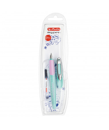 STILOGRAF my.pen M, MINT - PURPLE HERLITZ