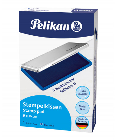 JASTËK VULE METALIK , 9x16cm, BLUE, PELIKAN