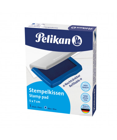 JASTËK VULE PLASTIK, 5x7cm, BLUE, PELIKAN