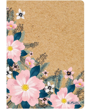 FLETORE A5, CRAFT PAPER COVER, 80fletë - HERLITZ