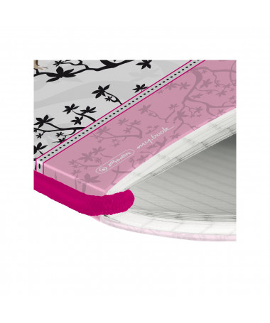 FLETORE A5 my.book FLEXI LADYLIKE BLOOM, 40fletë, me vija - HERLITZ