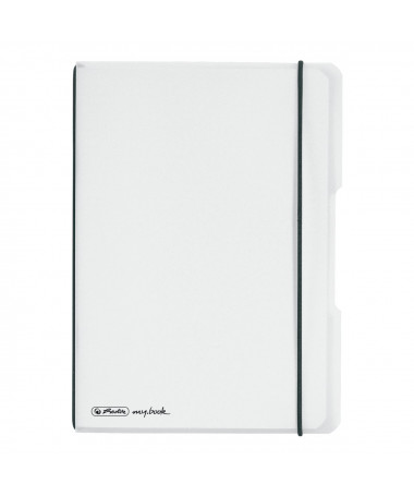 FLETORE A5 my.book FLEXI TRANSPARENT, 40fletë, katror - HERLITZ
