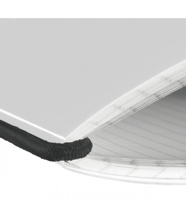 FLETORE A5 my.book FLEXI TRANSPARENT, 40fletë, katror - HERLITZ