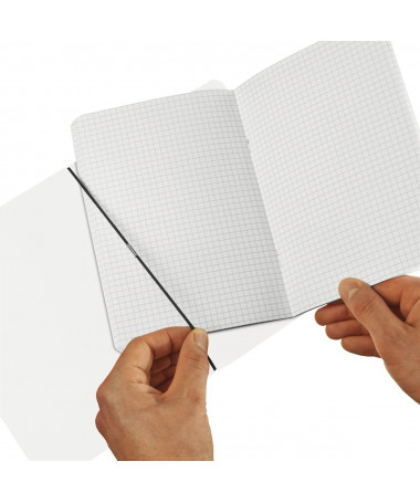 FLETORE A5 my.book FLEXI TRANSPARENT, 40fletë, katror - HERLITZ